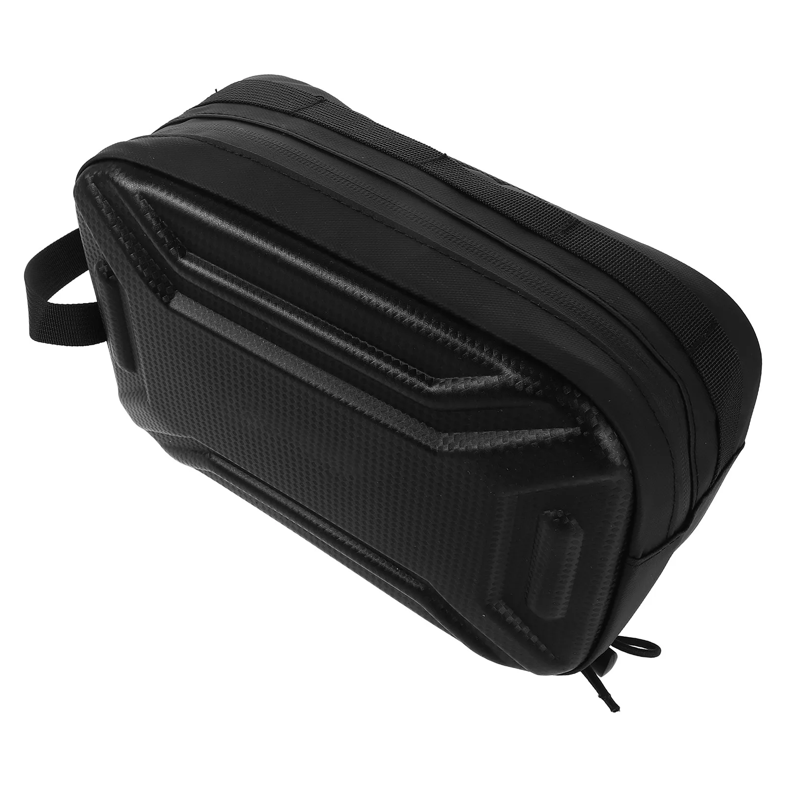 

Bike Handlebar Bag Bicycle Front Frame Storage Pouch PU Hard Shell Waterproof Large Capacity Cycling Bag for Mountain Road