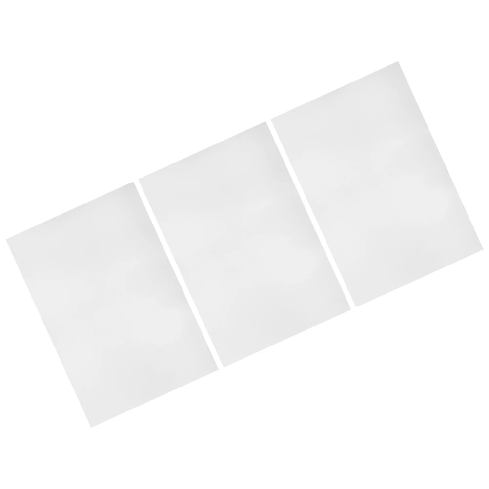 

3pcs Aluminum Sheet Blank Photo Sheets Laser Engraving Metal Blank DIY Signs Decorative Sublimation Plate Photo Sheets