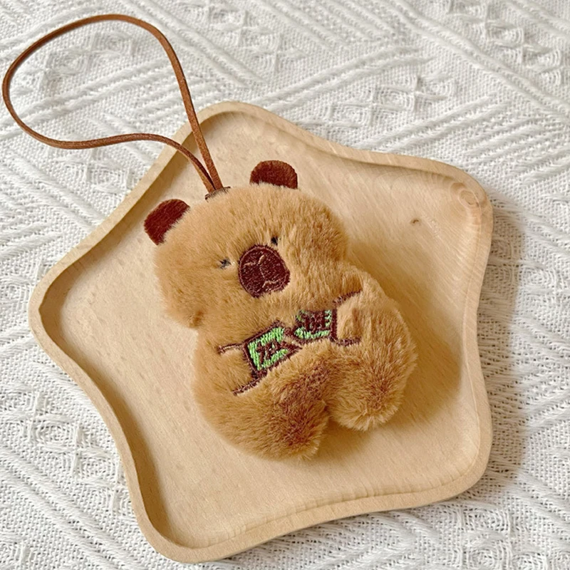 

Cute Guinea Pig Office Worker Series Plush Doll Bag Decoration Pendant Workplace Funny Creative Hanging Decoration
