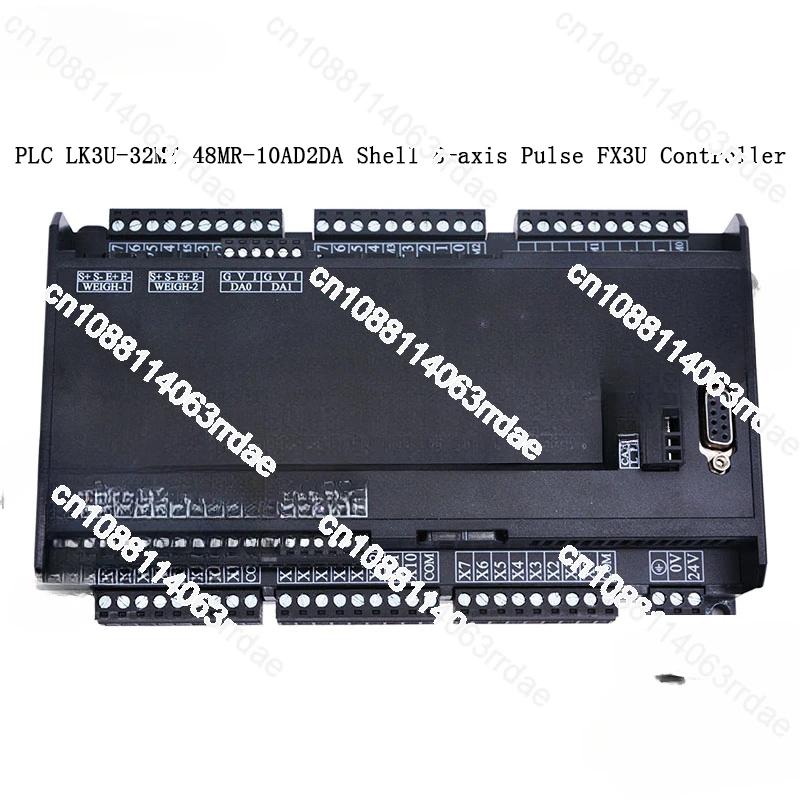 PLC LK3U-32MT 48MR-10AD2DA Shell 8-axis Pulse FX3U Controller