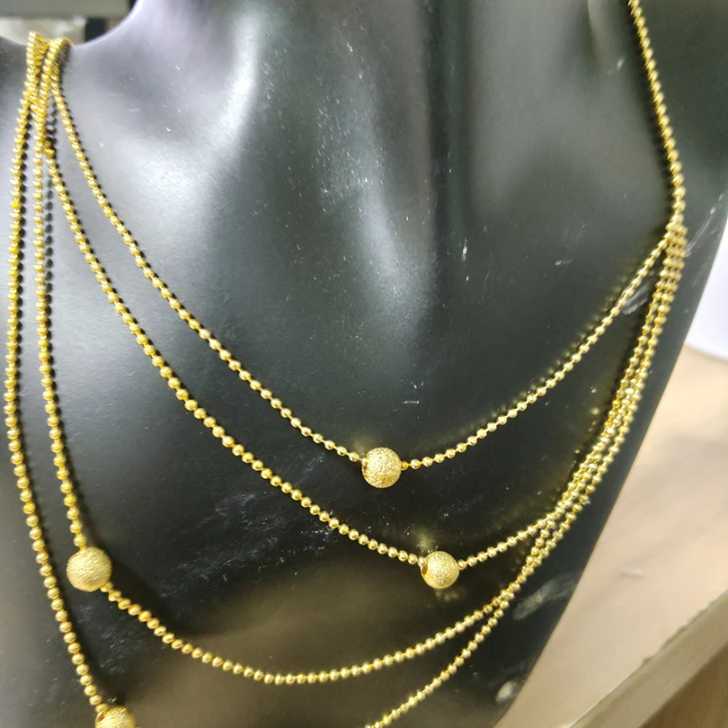 Nigerian Wholesale Fashion African Beads Jewelry Set Nigeria Dubai Gold Color Jewelry India Bridal Jewelry Sets