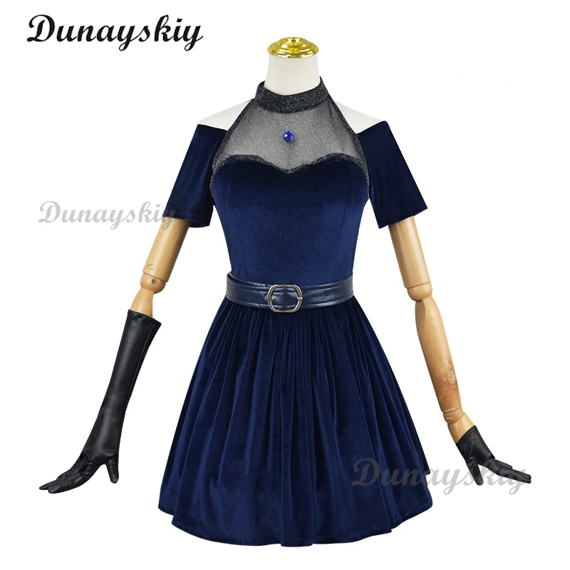 Женское платье для косплея Mizi, вечернее платье с изображением аниме инопланетянина, одежда для выступления на сцене, костюм на Хэллоуин, наряд для вечеринки