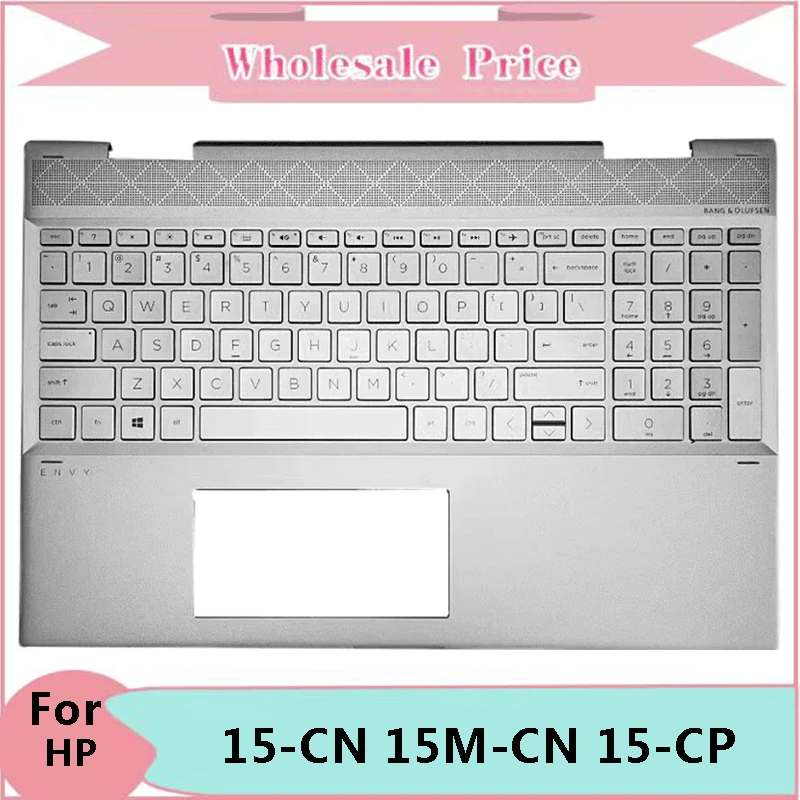 

New Original For HP ENVY15 X360 15-CN 15M-CN 15-CP TPN-W134 Laptop Palmrest Case Keyboard US English Version Upper Cover