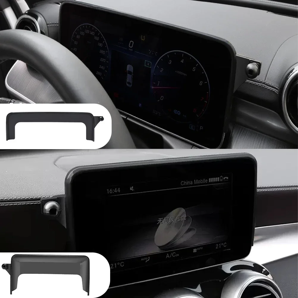 Car Central Control Phone Brackets Navigation Screen Holder for Mercedes Benz C-Class GLC GLA CLA V-Class EQE Smart