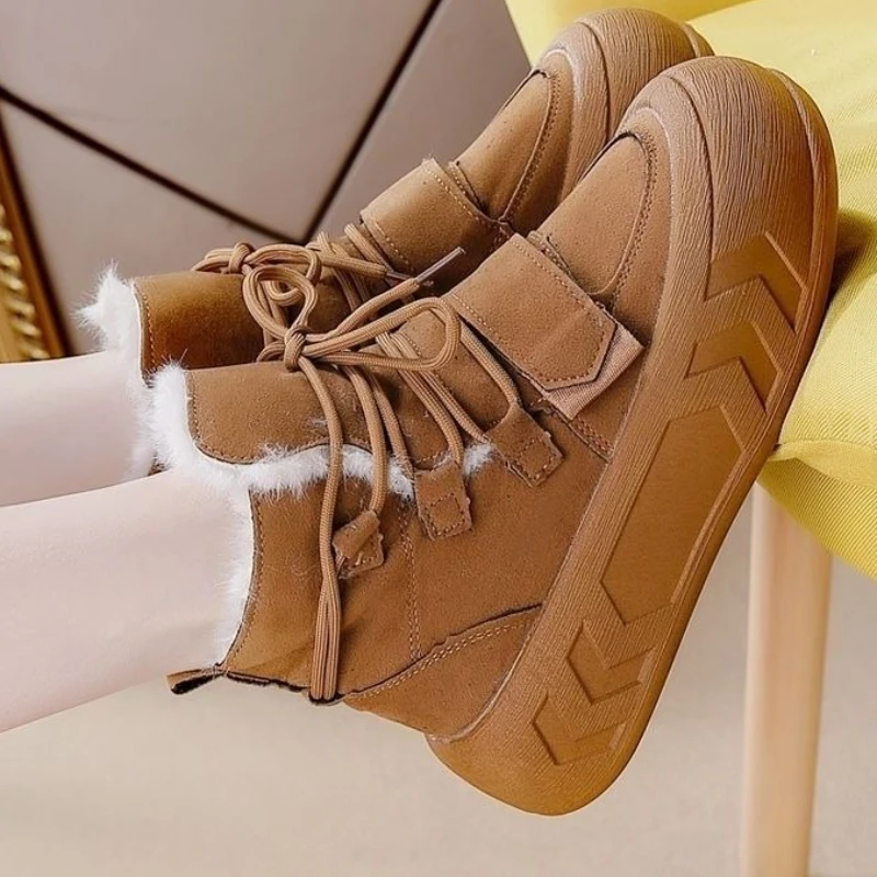 

Height Increasing Woman Shoes Ankle Non Slip Trend 2025 New In Fashion Boot Winter Novelty On Promotion Hot Snow Boots for Women