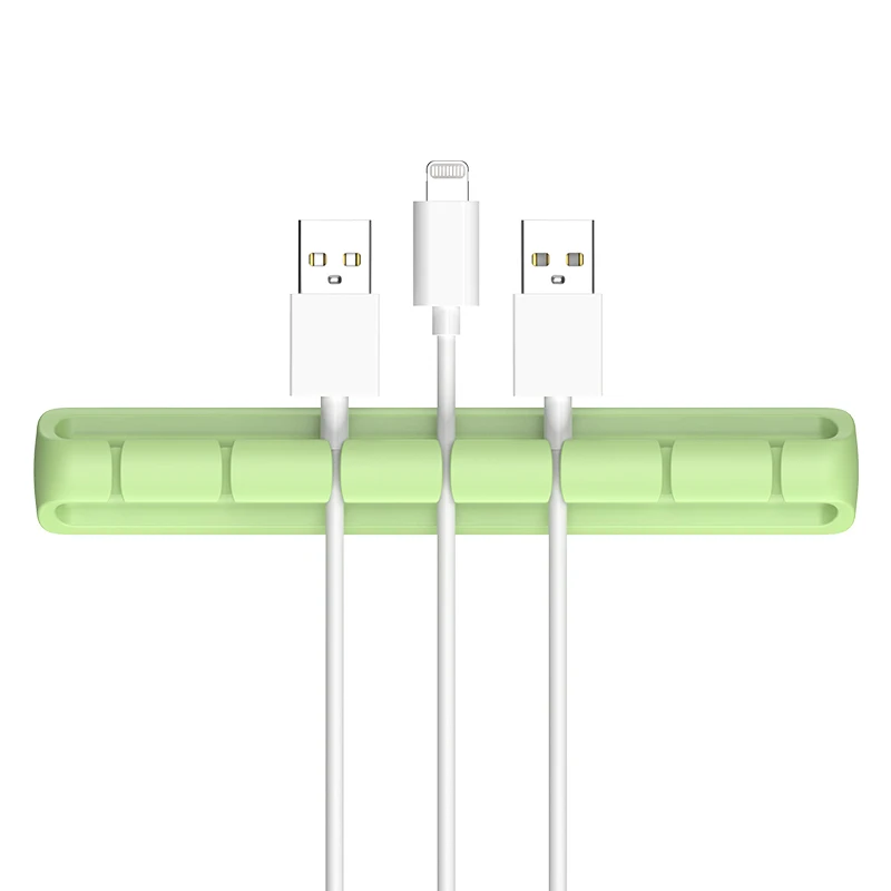 Desktop-Ladekabelhalter, Multiport-Aufbewahrung, Tischkabel-Organizer, Smart-Geräte-Ladekabel für Mauskabel