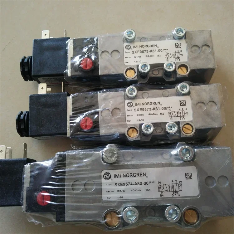 صمامات التحكم الاتجاهي الملف اللولبي SXE9574-A81-00 IMI NORGREN هوائي
