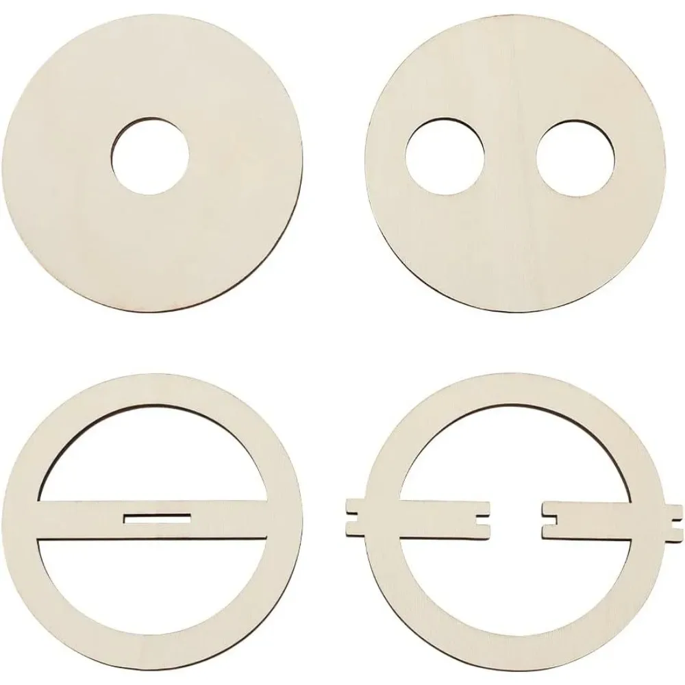 16Pcs 4 Styles Wick Centering Tool Wood Candle Wicks Centering Device Wooden Wick Stabilizer Holder for Candle Making making kit