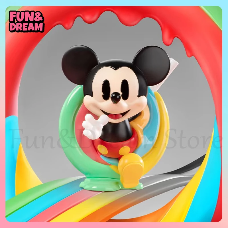 Pop Mart Mickey Childhood Of Boundless Imagination Series Blind Box Disney  Mystery Box Mickey Mouse Anime Figure Birthday Gift