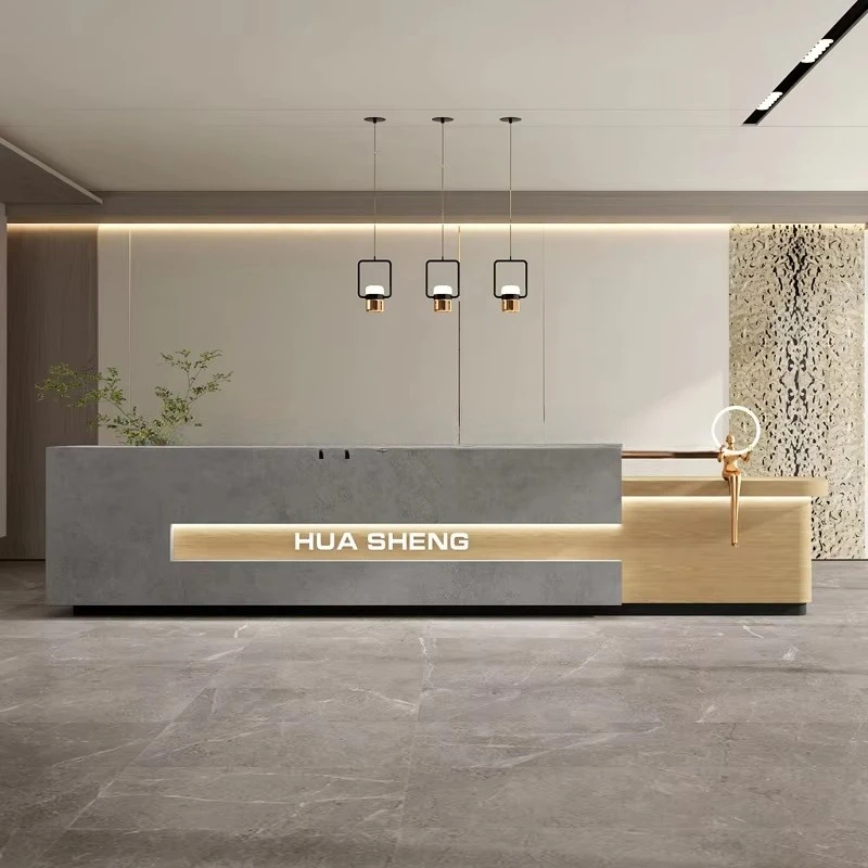 a4  company reception desk hotel information desk painted office property shopfront checkout counter