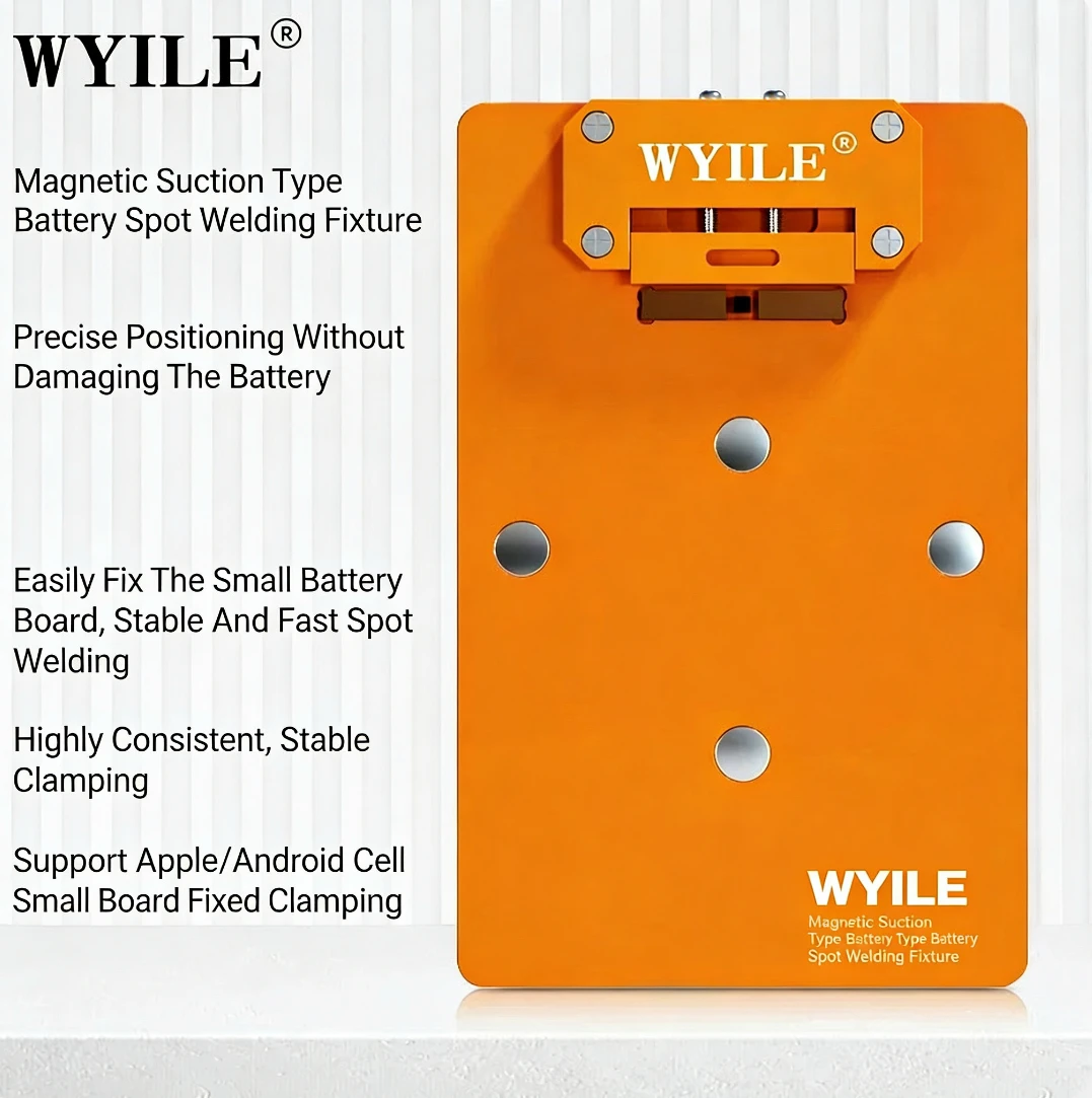 WYLIE WL-853A Battery Welding Fixture Precise Positioning No Damage to Battery For iPhone X-14 PM Battery Spot Welder Repair Too