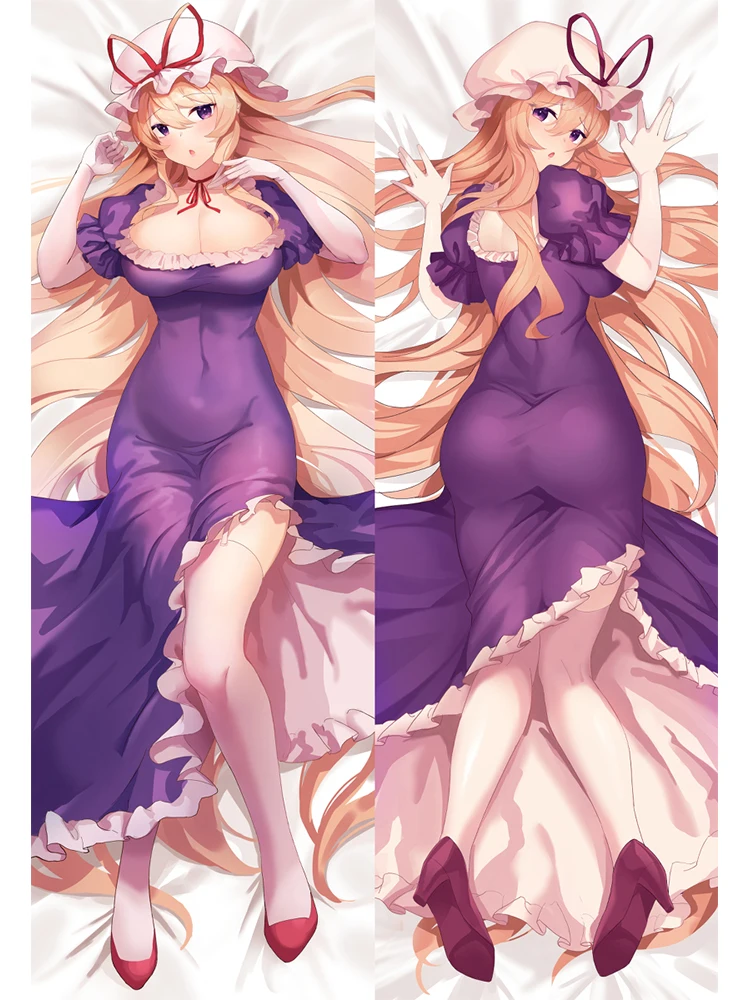 

Dakimakura Anime Yakumo Yukari 2 Side Printed Hugging Body Pillowcase Cushion Bedding Decor Pillow Cover 2024