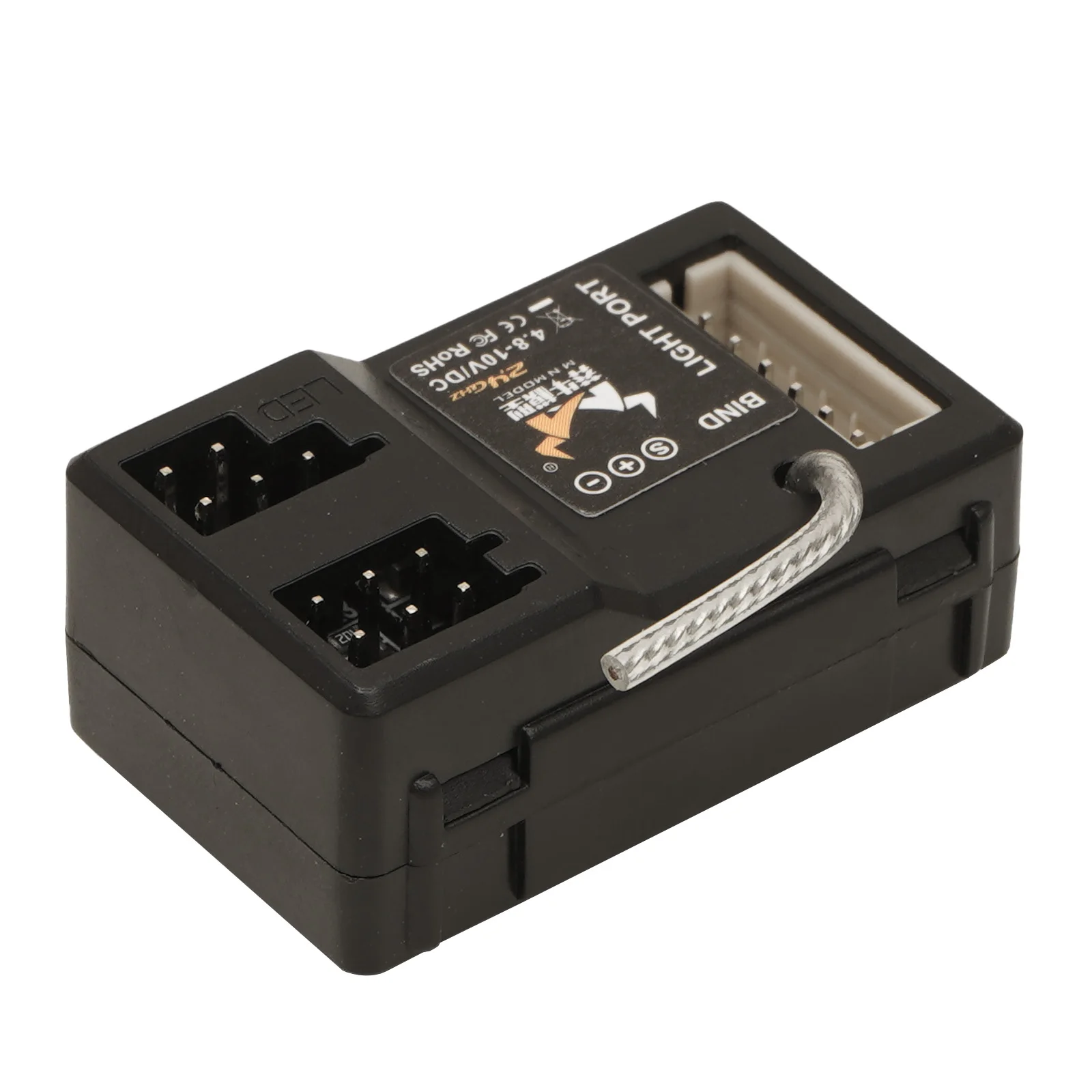 Ricevitore 2CH 2.4G con gruppo luci di collegamento per trasmettitore MN a 2 canali 1/12 MN modello MN82 MN78 MN99S MN128 MN168 RC Crawler Car