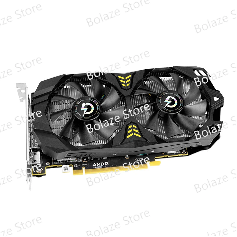 RX580 8G 2048SP GDDR5 PC desktop game independent Eat chicken against cold graphics card