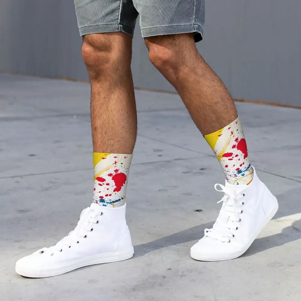 

Cozy Cotton Couple Socks High Elasticity Breathable Sport Socks Moisture Wicking Anti-Slip Cotton Socks Outdoor Sport