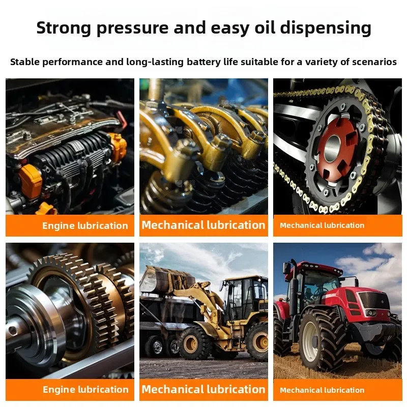 110 V/220 V Nieuwe Hogedruk Elektrische Vetspuit Oplaadbare Batterij voor Graafmachine Caterpillar Olie Injector AF