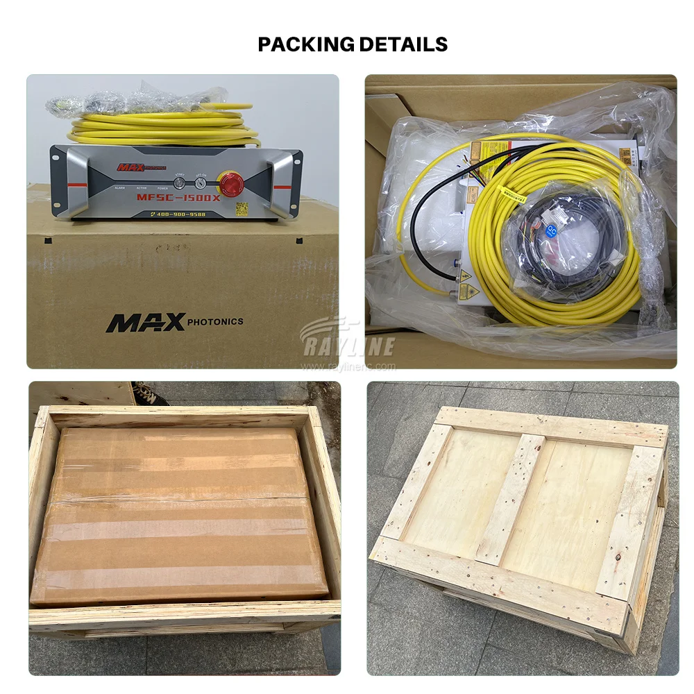 Max MFSC-1500X 1500w Single Module Fiber Laser Source MFSC-1500C Laser Generator For Laser Welding Cutting Machine