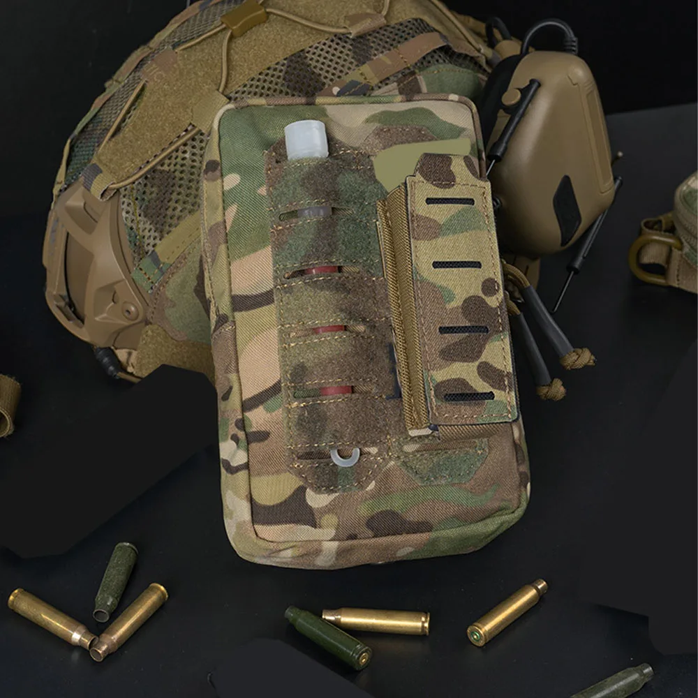 Molle Tactical Pouch Camo Function Pack CS Outdoor Hunting Accessories Storage Pouch  Elastic Box Airsoft Pouch