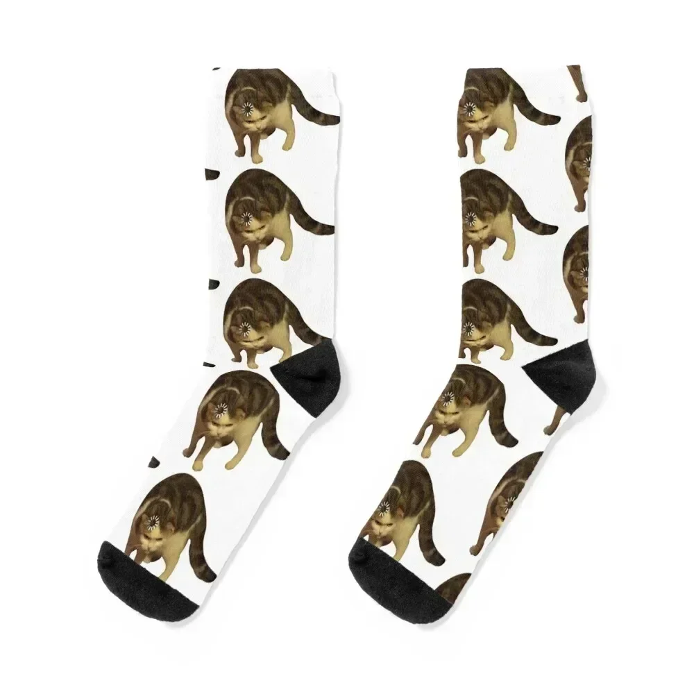 

HD Loading Cat Meme Socks sport gifts hip hop ankle Male Socks Women's