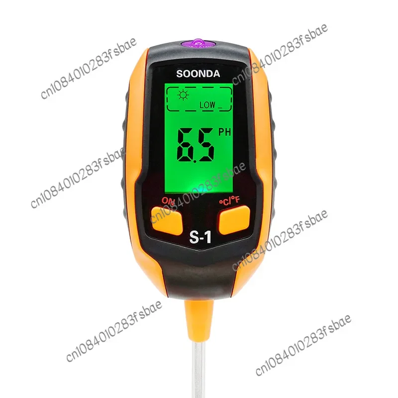 

Five-in-One Soil Meter Tester Ph Meter Moisture Meter Illumination Photometer Horticultural Detector