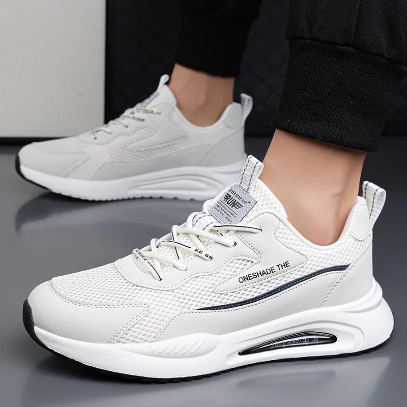 

Летние мужские повседневные кроссовки, дышащая спортивная обувь, уличные кроссовки, легкие сетчатые кроссовки для бега, прогулочная обувь, большой размер 38-45