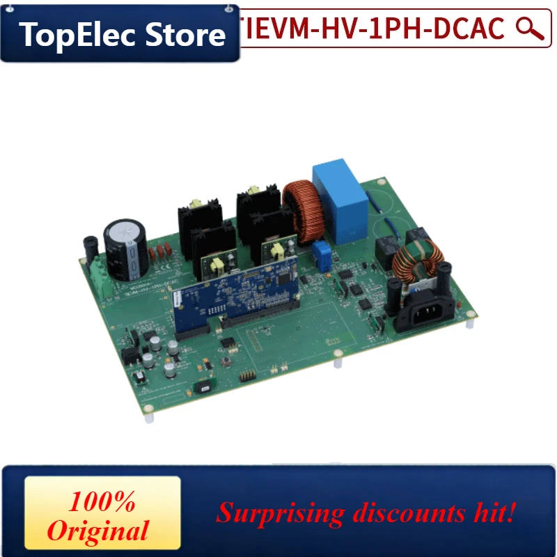 TopElec TIEVM-HV-1PH-DCAC Single-Phase Inverter Development Kit with Voltage Source & Grid-Tie Modes High Voltage Power Conversi
