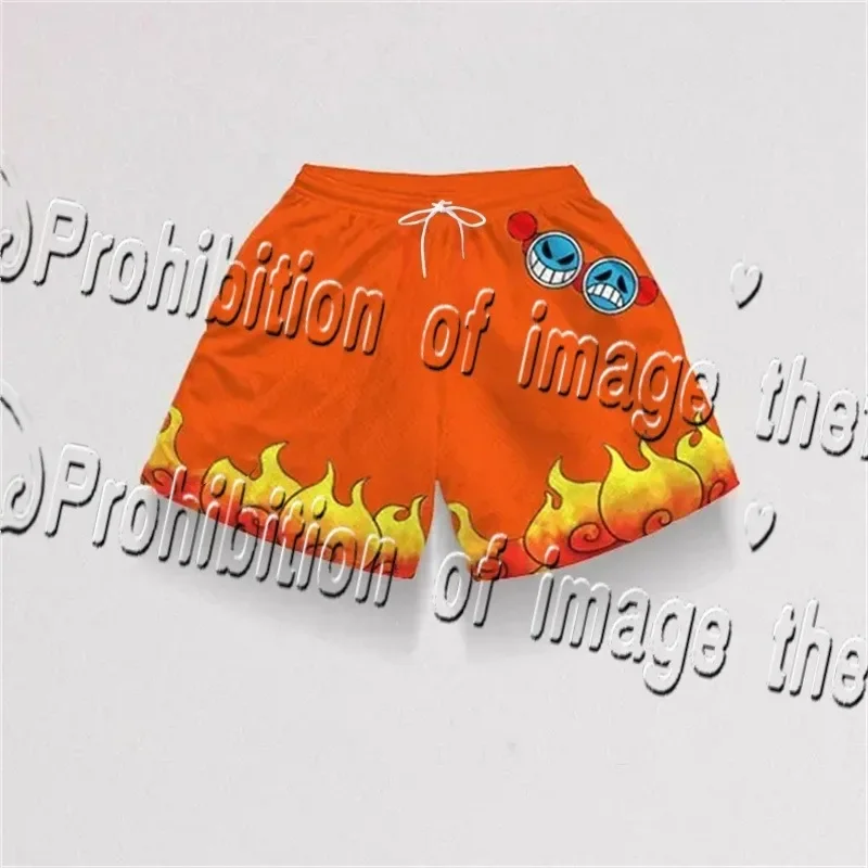 

Anime Running Shorts Men Gym Sports Shorts Quick Dry Workout Training Gym Fitness Jogging Short Pants Summer Men MOTO Shorts