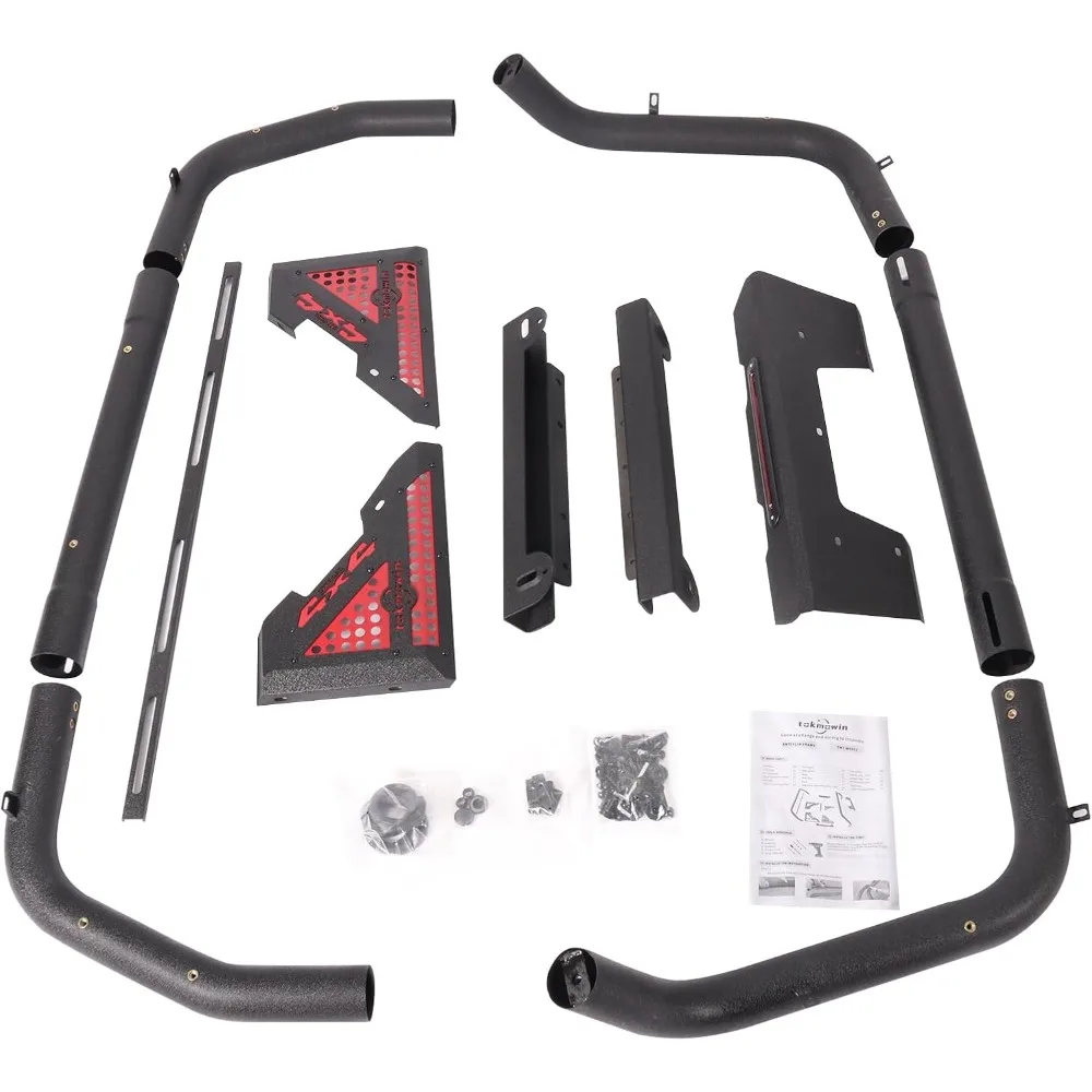 フルサイズピックアップトラック用ロールバー、調整可能なスポーツチェイスラックロールバー、フォードF-150/F-250/F-350、ラム1500/2500/対応