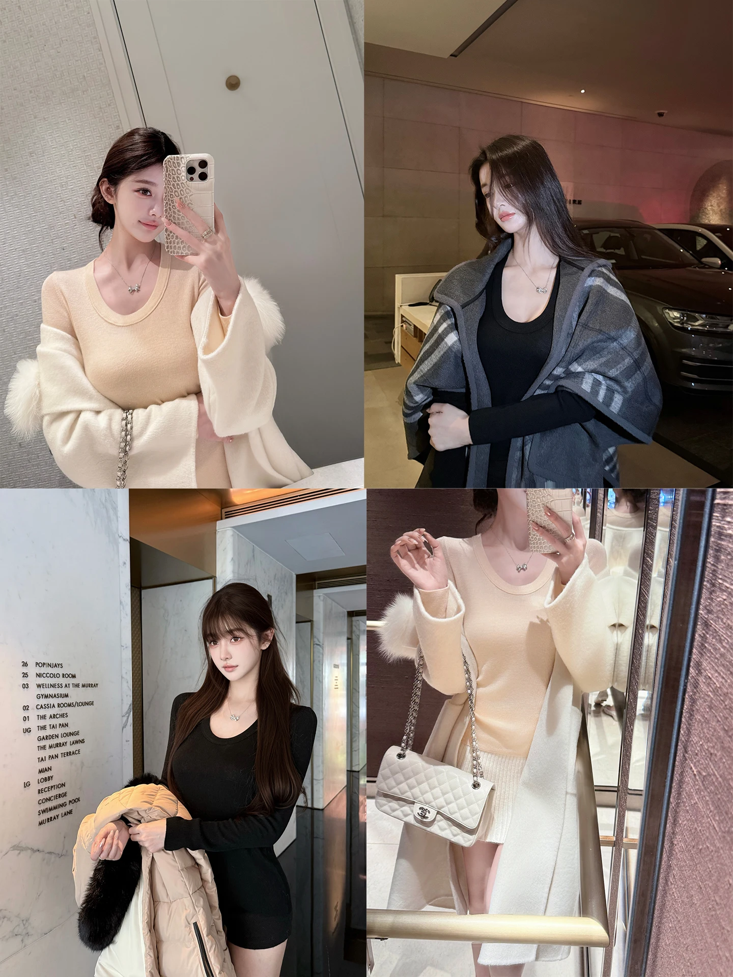 

Ультратонкая 45-прядная шерстяная основа Camere, корейская дождливая большая эластичная внутренняя одежда U-Ne на осень и зиму