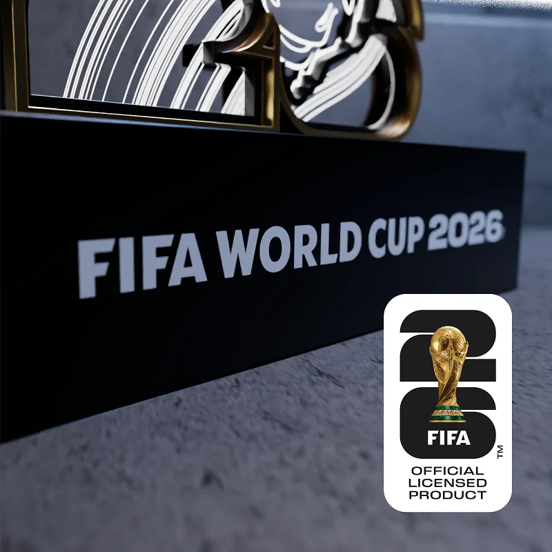 FIFA World Cup Host Country Mascots Theme Light Sign LED Desktop Table Light Bedroom Decor Soccer Match Souvenir Collection Gift