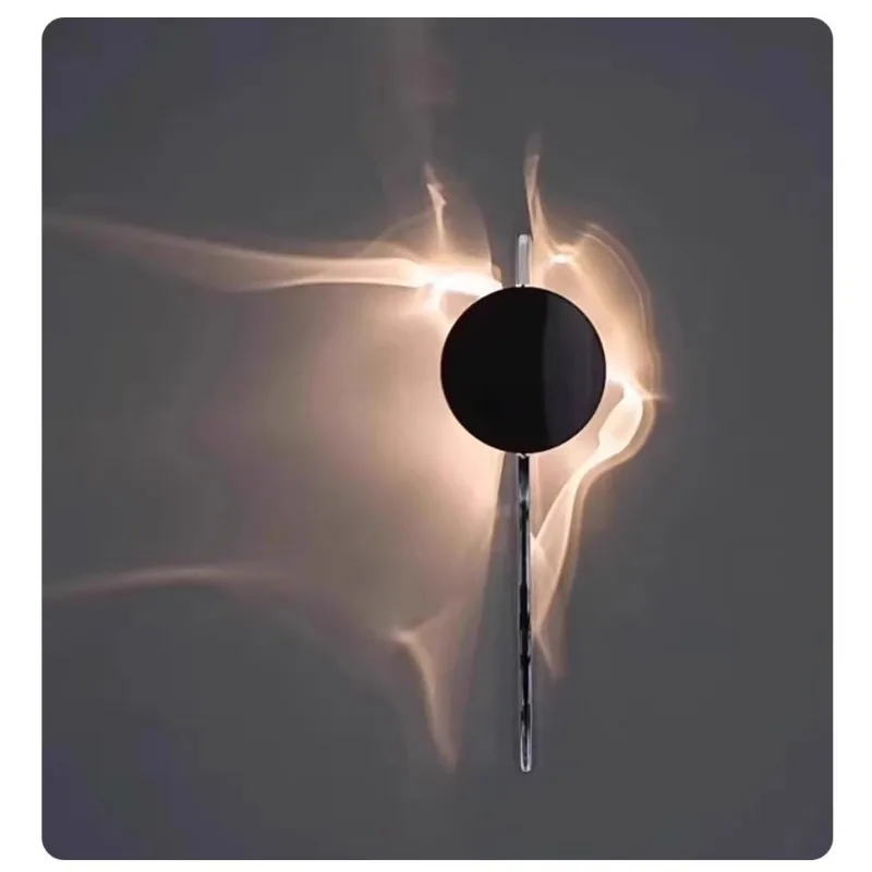 Creative Rippled Light Effect Wall Lamp, Water Ripple Rotating Ambient Wall Lamp, Entrance Hall Wall Lamp, Bedside Wall Lamp