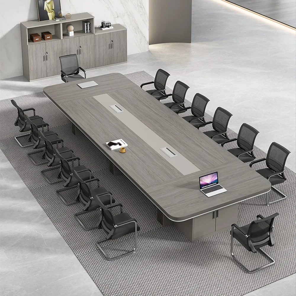 High Quality Large Modern Conference Room Meeting Table High-end Wooden Office Furniture