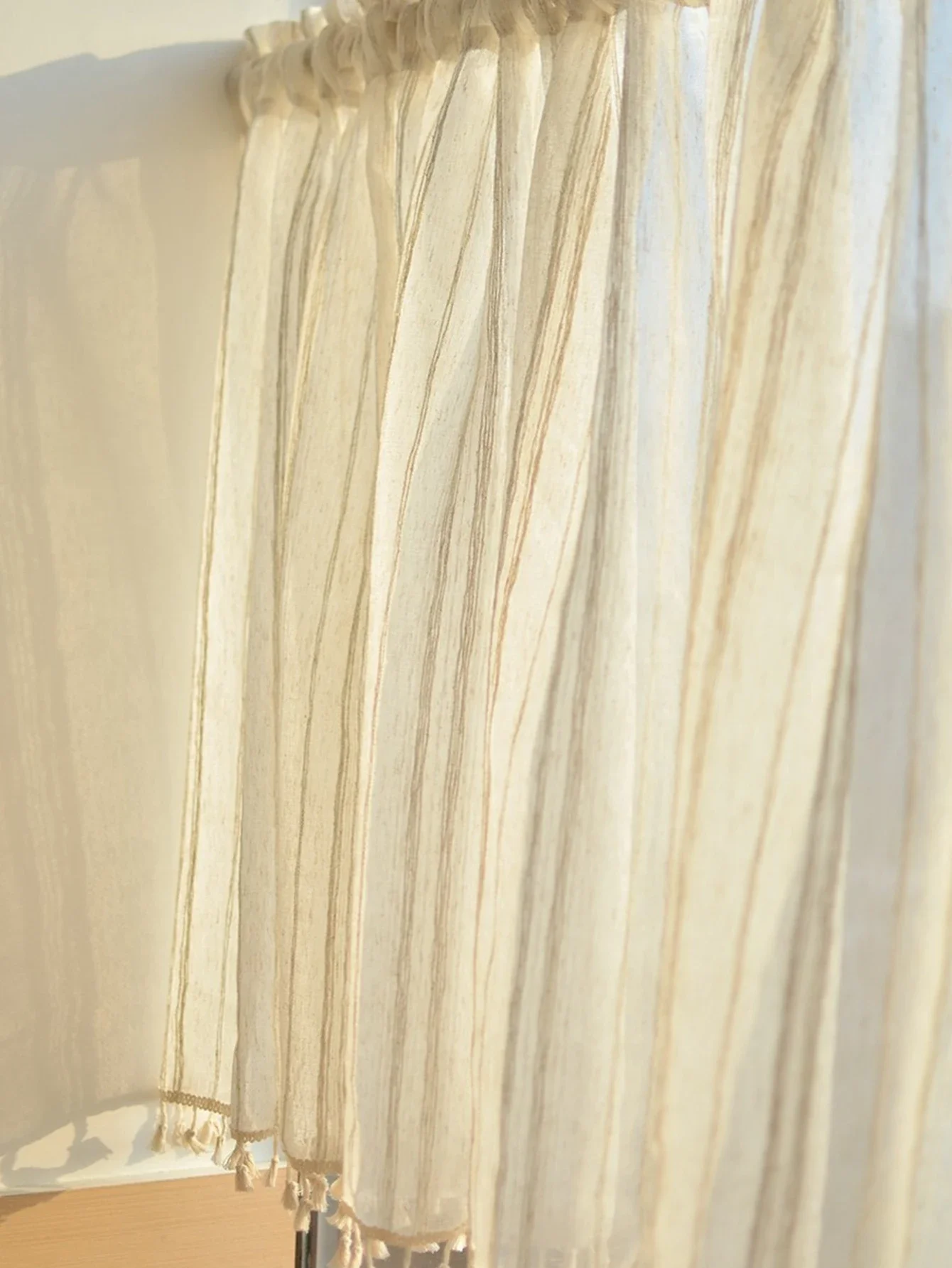 

Striped Hemp Yarn Japanese Korean Garden Imitation Linen Thread For Kitchen Decoration
