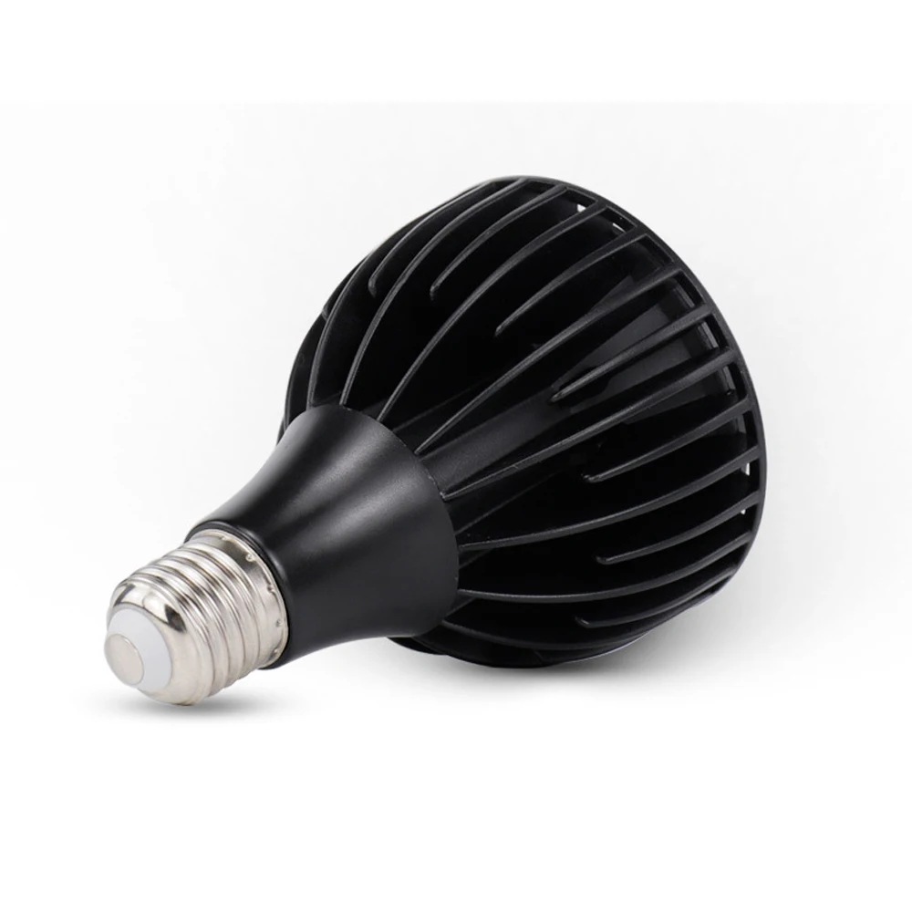 Imagem -02 - Aladin-full Spectrum Led Growing Spotlight Estufa para Ervas Flor Par30 E27 E26 G12 15w 20w 25w 30w Pcs