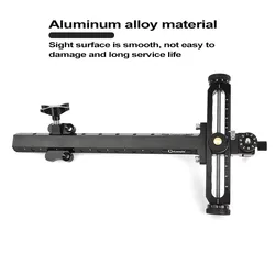 Archery Recurve Bow Sight T Shape Shooting Target Sights Quick Adjustment for Competition Style Hunting Practice