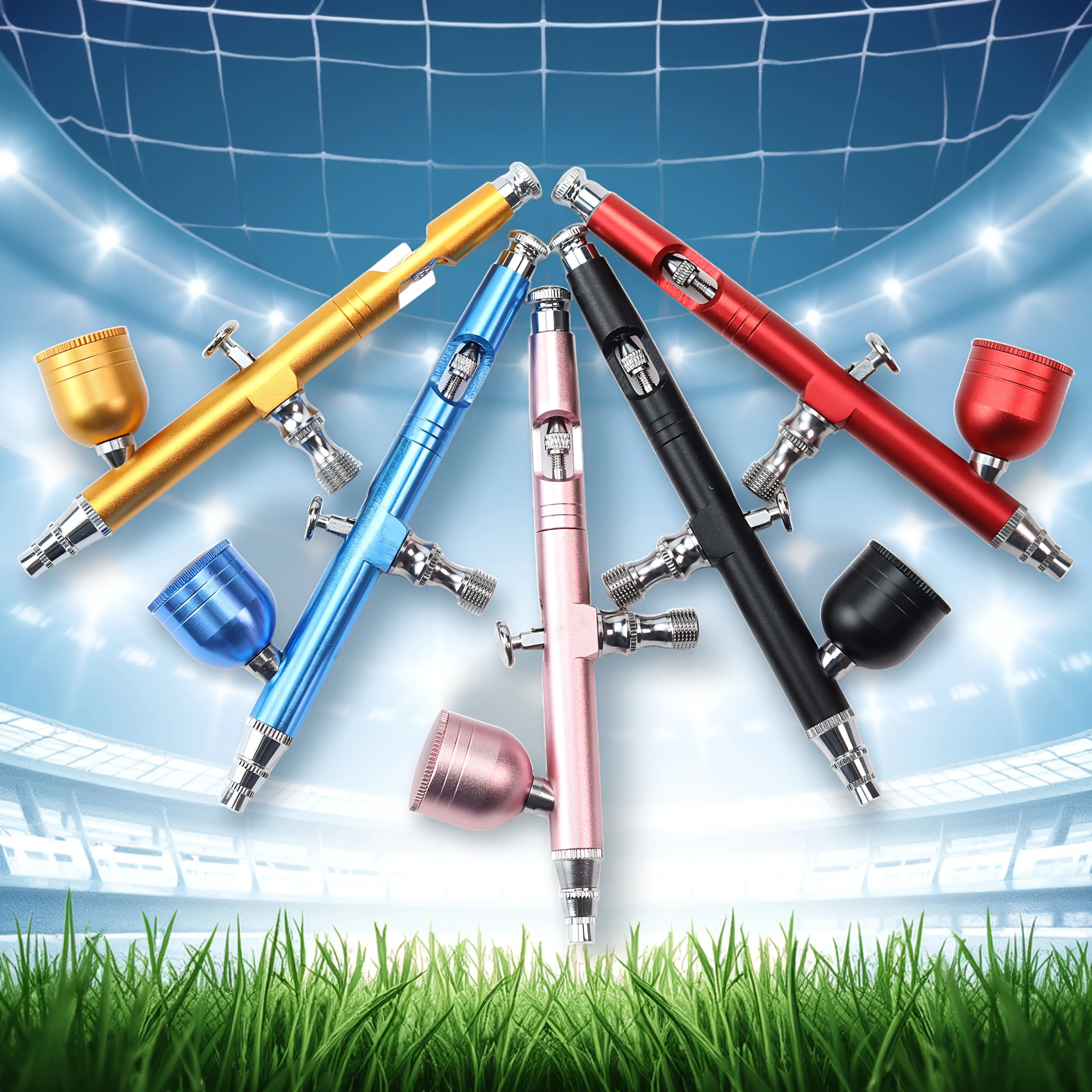 Paint Model Kit - Kit Airbrush 130 dengan Sistem Pengisian