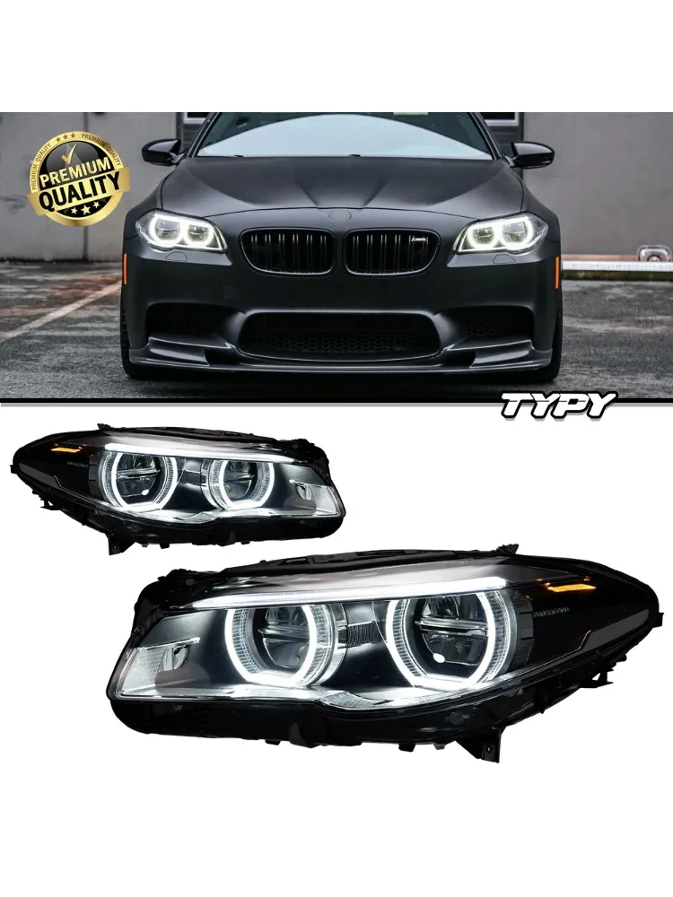Koplamp Voor BMW 5 Serie F10 F18 LED Koplampen 2010-2017 Hoofd Lamp Auto Styling DRL Signaal Projector lens Auto Accessoires - afbeelding 2