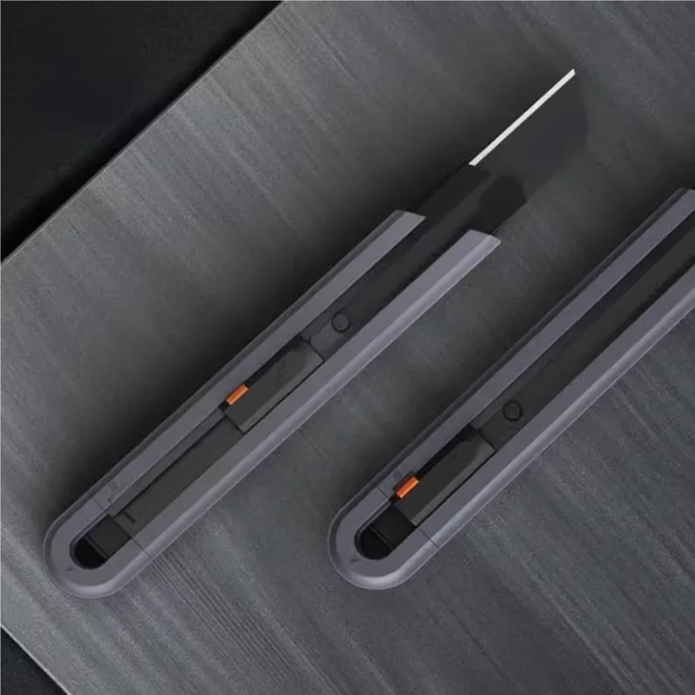 Mini Multifunction Utility Knife Carbon Steel Blade Safety Lock Stretch Pocket Professional Paper Cutter Household Manual Tool