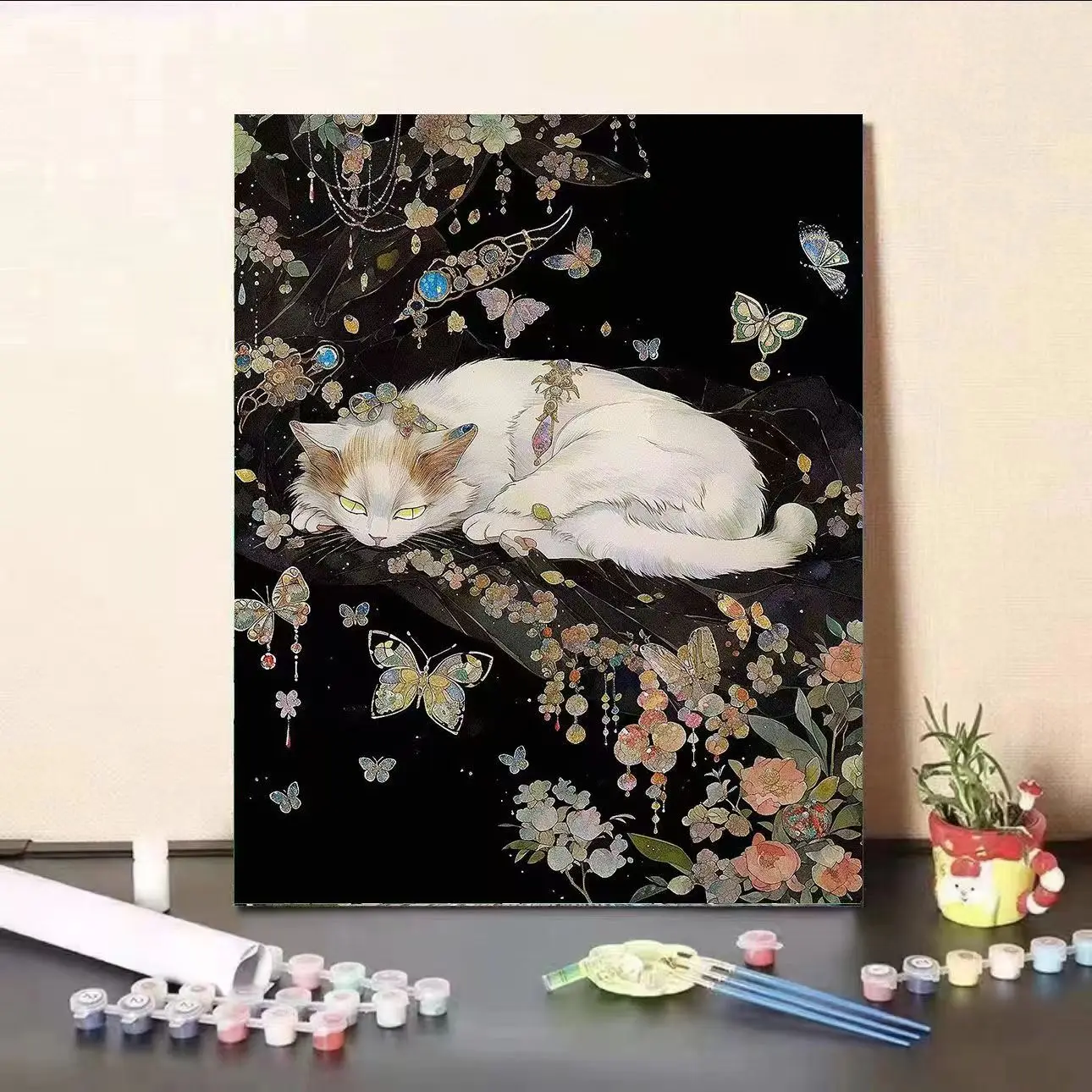 

5202091 Digital oil painting living room decorative painting sofa background wall hanging painting