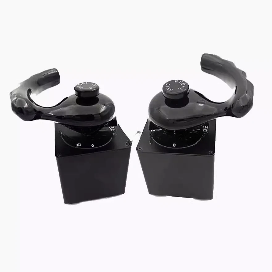 

Suitable for Flight Simulation A320/B737 Steering Tiller Nose Wheel Steering Tiller USB Version (Left/Right-Handed) for Airbus