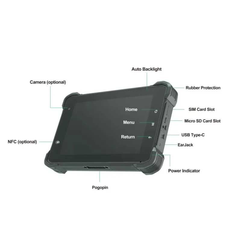 3Rtablet 7 Polegadas Carplay GPS Navigator Para Motocicleta Portátil Sem Fio Android Auto Tela Espelhamento