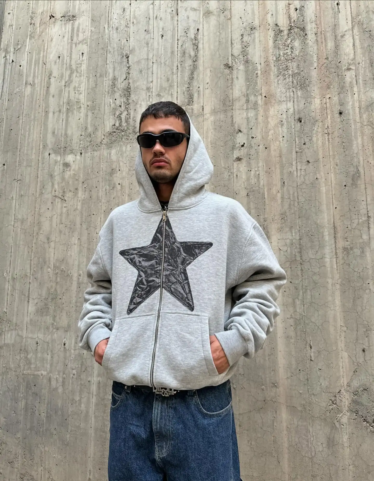 

Винтажные толстовки с принтом звезд Y2k, мужские толстовки в стиле гранж, хип-хоп, осенняя повседневная уличная толстовка, топы, толстовка большого размера, мужская одежда