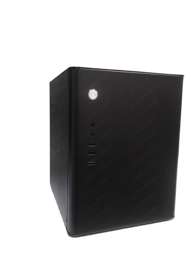 Compact Mini ITX Desktop Case for Office, Small Form Factor Chassis Support M-ATX Motherboard
