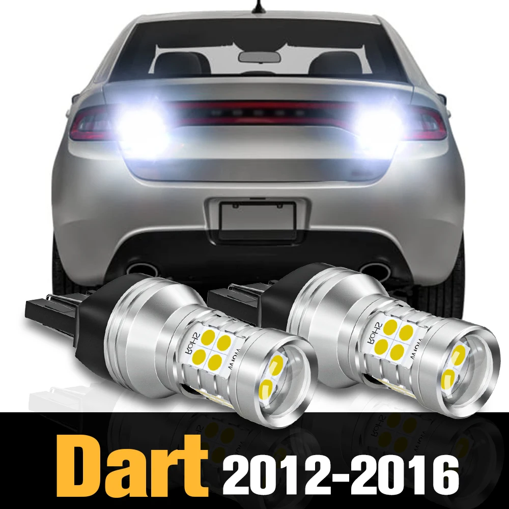 

2pcs Canbus LED Reverse Light Backup Lamp Accessories For Dodge Dart 2012 2013 2014 2015 2016