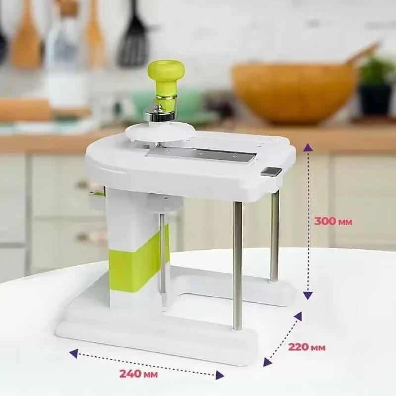 XIN   Household Hand Cranked Slicer, Cabbage Slicer, Kitchen Ingredient Processing Tool
