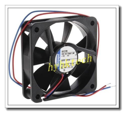 الأصلي TYP 612F 612F جودة عالية مروحة صامتة ، اختبار قبل الشحن