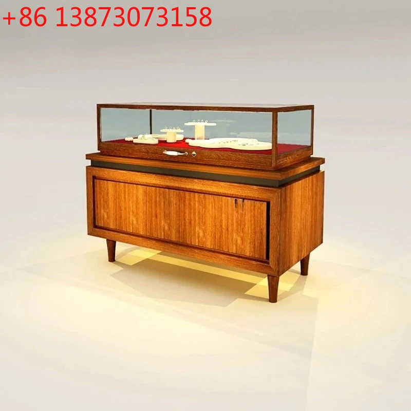 Single product cultural relics glass display cabinet jewelry display cabinet