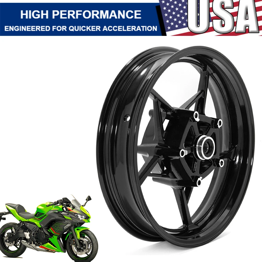 

17x3.5inch Motorcycle Front Wheel Rim Hub for Kawasaki Z900 Z650 Ninja 650 2017-2024 2019 2023 Motorbike Aluminum Accessories