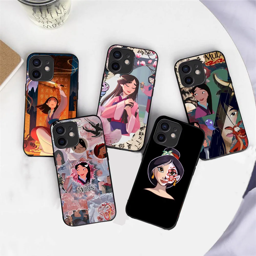 SK-46 Mulan Silicone Case For Samsung S20 S21 S22 S23 Note 8 9 10 20 Ultra Lite Plus