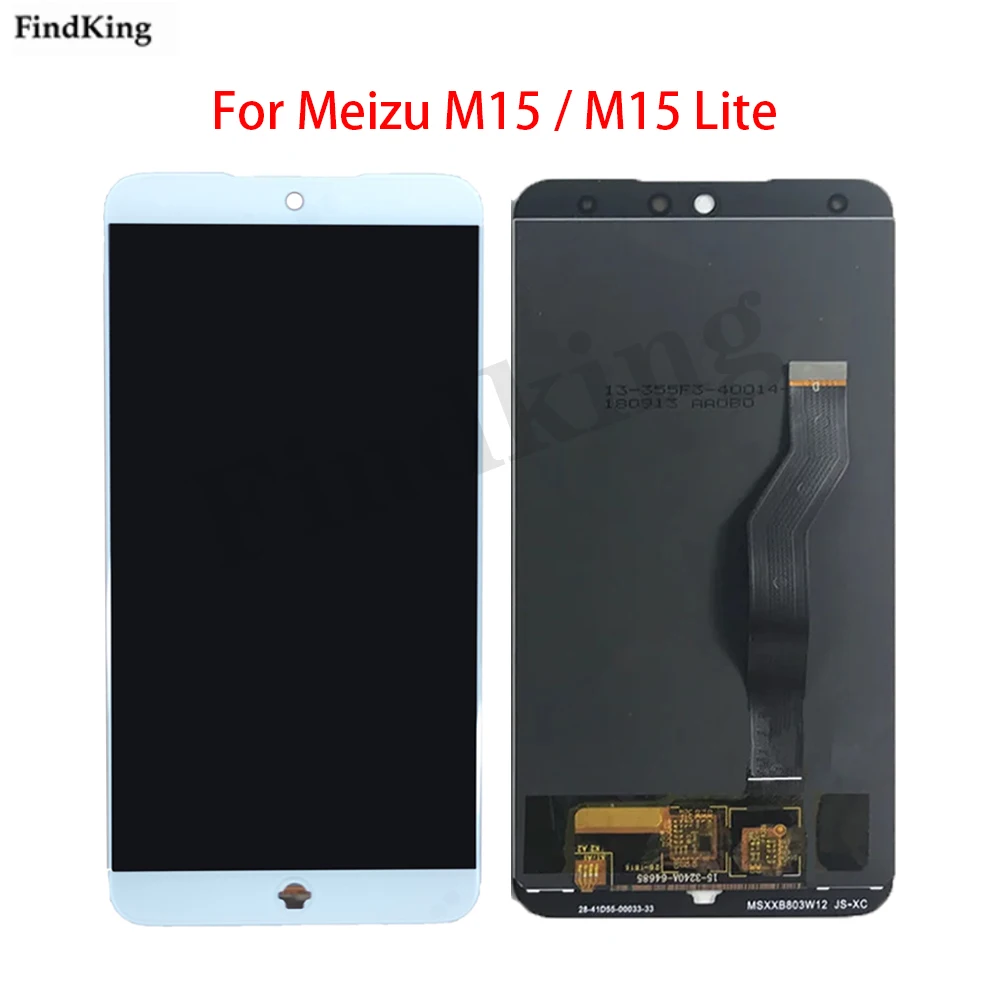 

5.46" White LCD Screen For Meizu M15 M871H M15 Lite LCD Display Touch Screen Digitizer Full Assembly Replacement